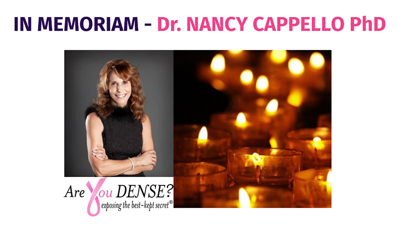 Dr. Nancy Cappello Phd (†66) története